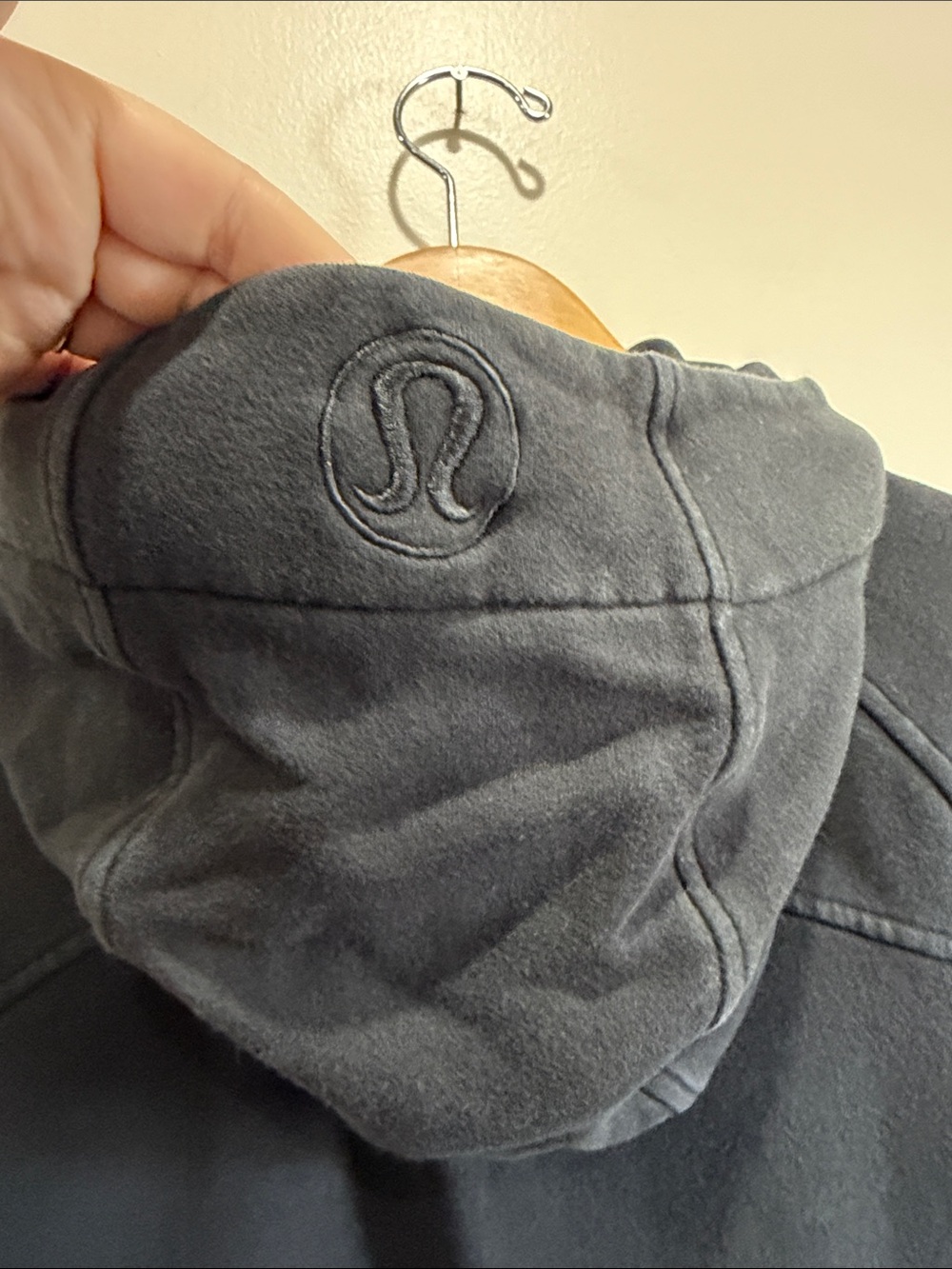lululemon athletica Black Scuba Full-Zip Hoodie Jacket size 8 - Picture 8 of 9